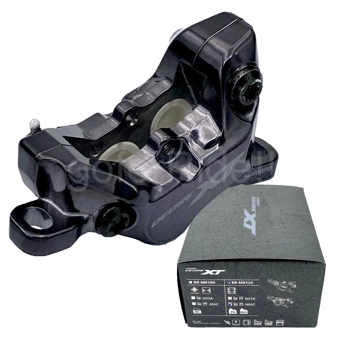 Shimano Deore XT BR-M8120 Disc Brake Caliper BRM8120MPRF Metal Pad N04C