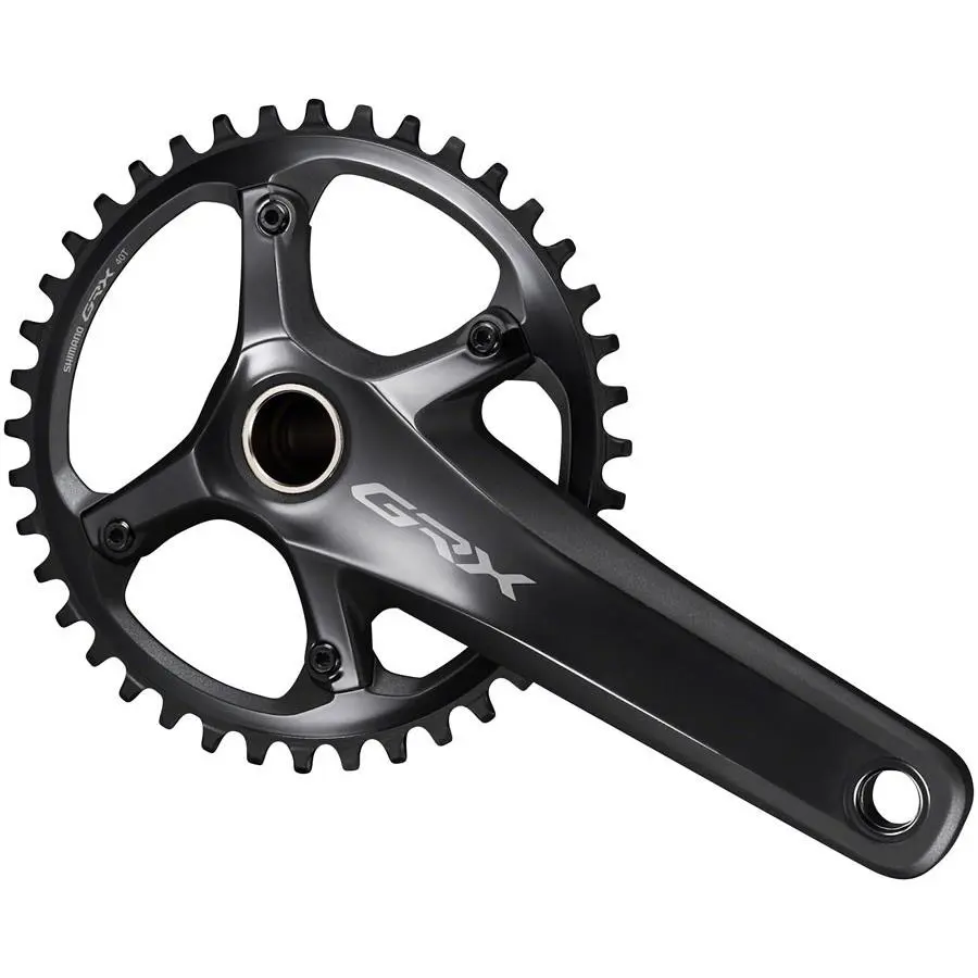 Shimano  - GRX FC-RX810 Crankset - GRX Crankset - IFCRX8101DXB2 - Black (UPC: 192790448497) 0