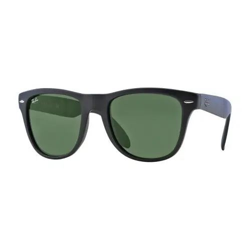 Ray-ban Wayfarer Folding RB 4105 Matte Black/G-15 Classic Green 601S Sunglasses