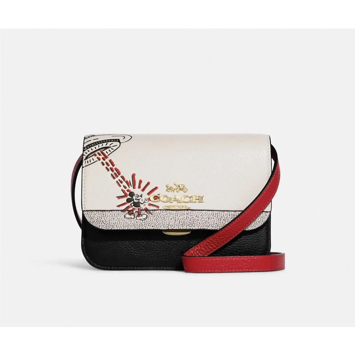 Coach Disney Mickey Mouse X Keith Haring Brynn Mini Crossbody C6905