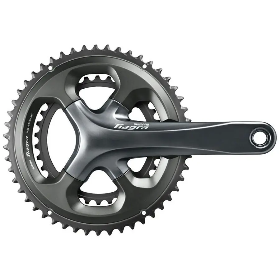 Shimano Tiagra FC-4700 Crankset 10-Speed 175mm 110bb 50/34t 55.5mm Gray