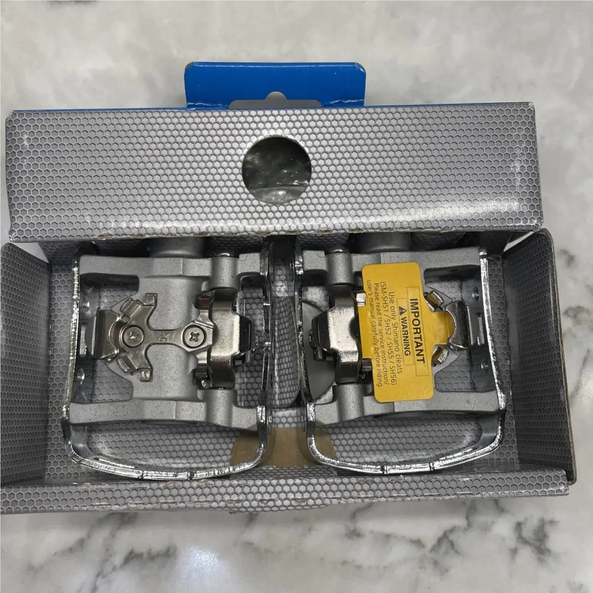 Shimano  - Shimano Deore PD-M324 - Deore - PD-M324 - Silver (UPC: 0689228072466) 1