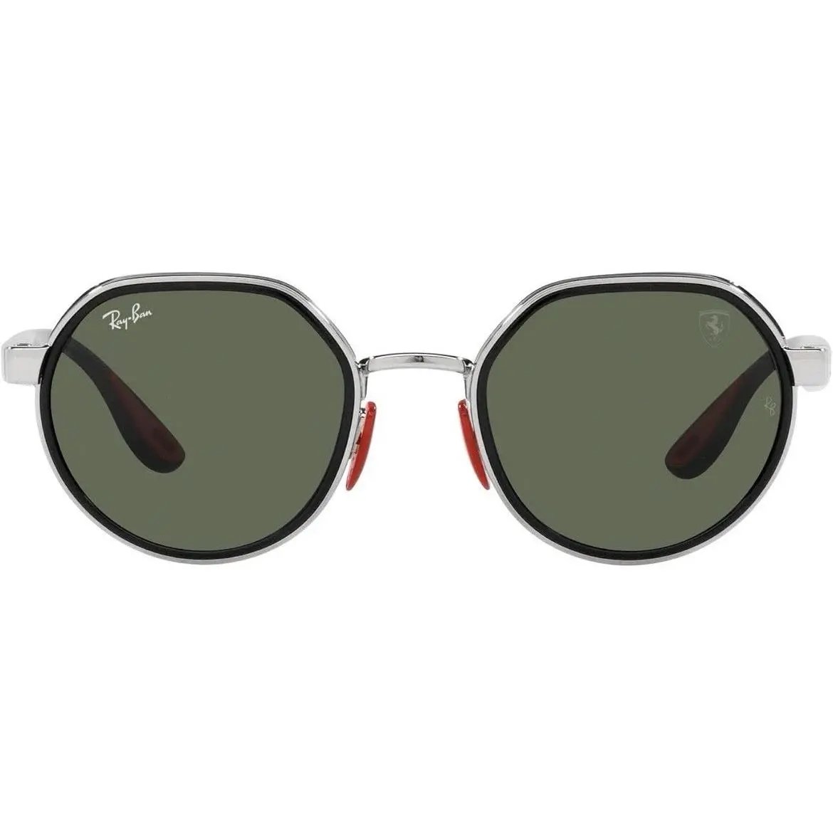 Ray Ban RB3703M Scuderia Ferrari Collection Sunglasses Polished Silver