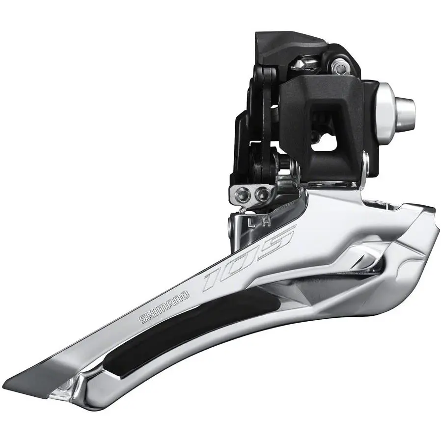Shimano 105 FD-R7100-F Front Derailleur - 12-Speed Double Braze-on Down-swing