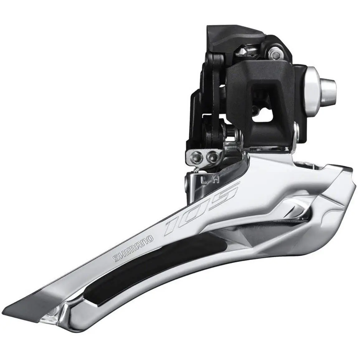 Shimano 105 FD-R7100-F Front Derailleur - Double Braze-on Down-swing Down-pul