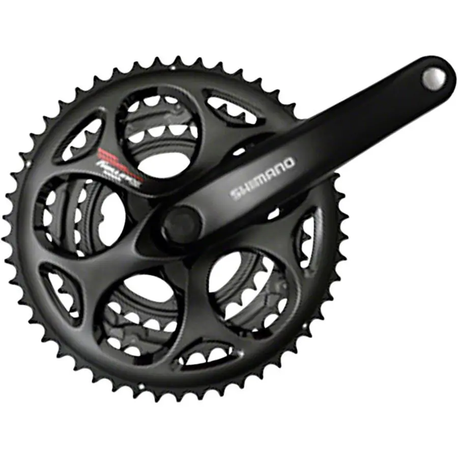 Shimano Tourney FC-A073 Crankset - 170mm 7/8-Speed 50/39/30t Riveted