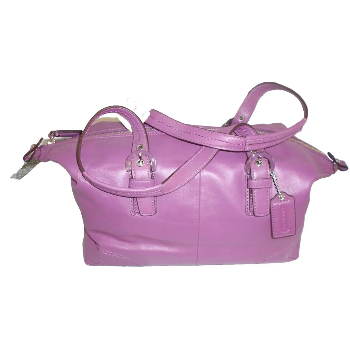 Coach 17220 Soho Berry Leather Satchel Purse