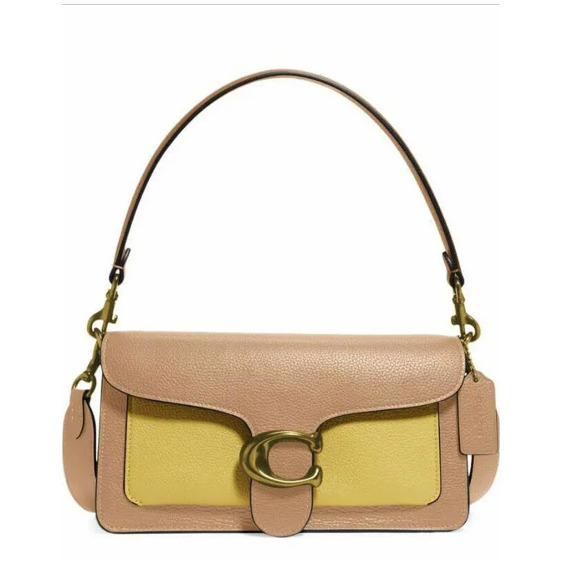 Coach Tabby 26 76105 Natural Yellow Multi Shoulder Bag