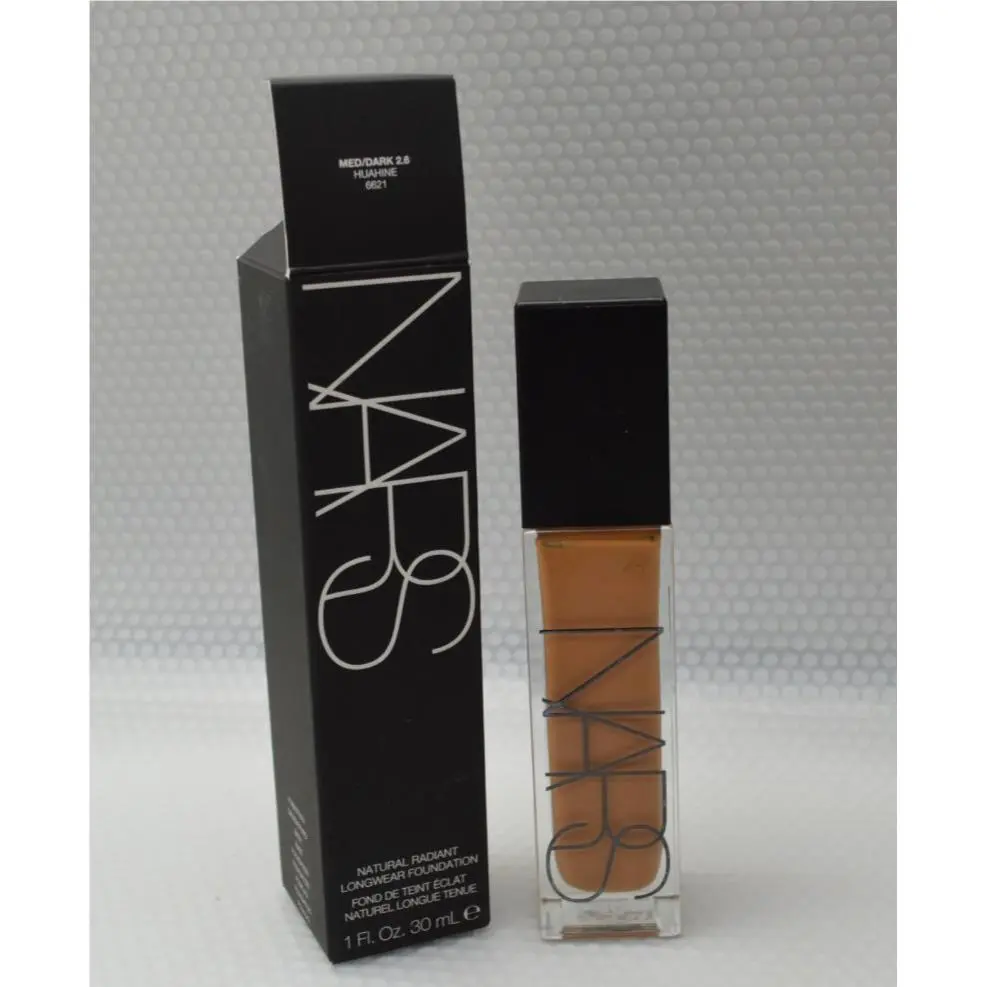 Nars Natural Radiant Longwear Foundation 1fl. Oz/ 30 mL HUAHINE, Med/Dark 2.6 by NARS Cosmetics