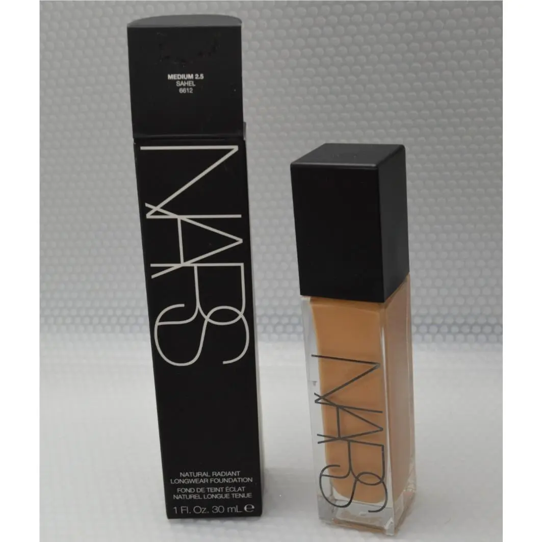 Nars Natural Radiant Longwear Foundation 1fl. Oz/ 30 mL SAHEL, Medium 2.5 by NARS Cosmetics
