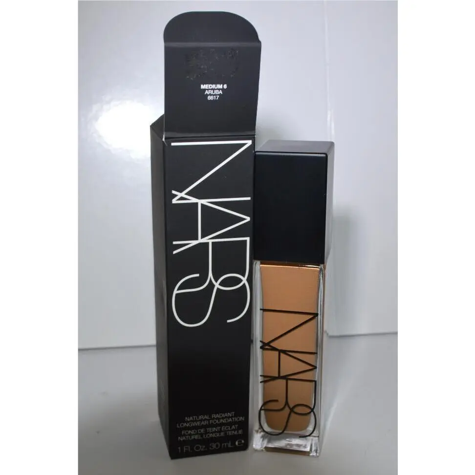 Nars Natural Radiant Longwear Foundation 1fl. Oz/ 30 mL ARUBA, Medium 6 by NARS Cosmetics