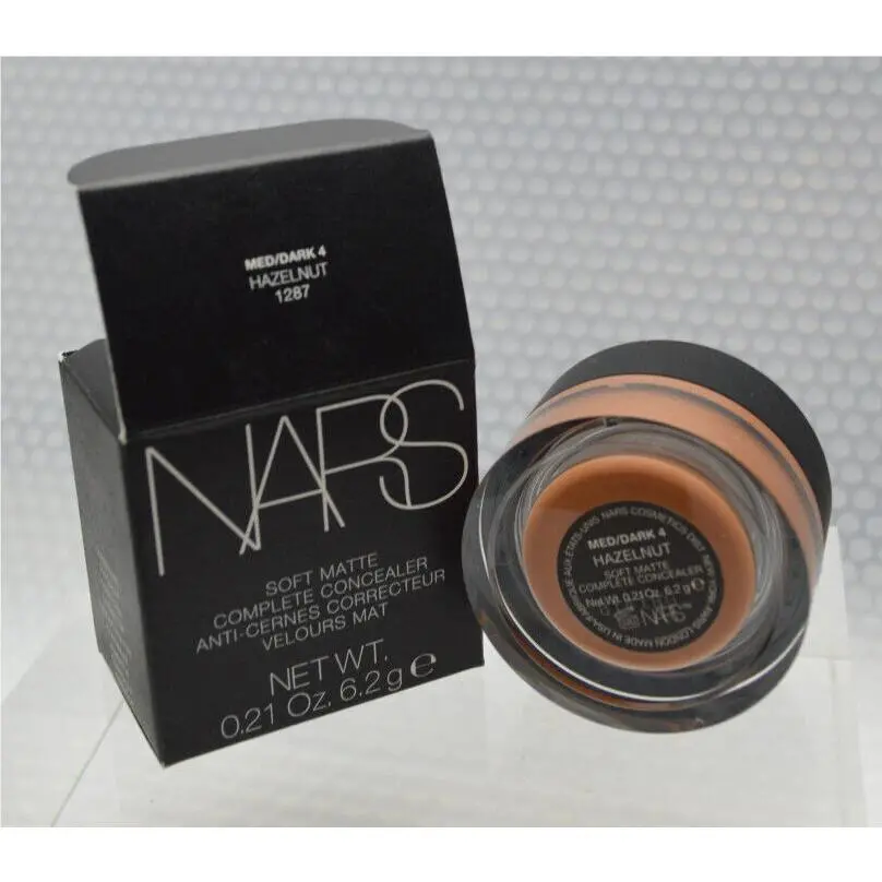 Nars Soft Matte Complete Concealer 0.21 Oz / 6.21 ml 1287 Hazelnut, Med/ Dark 4 by NARS Cosmetics