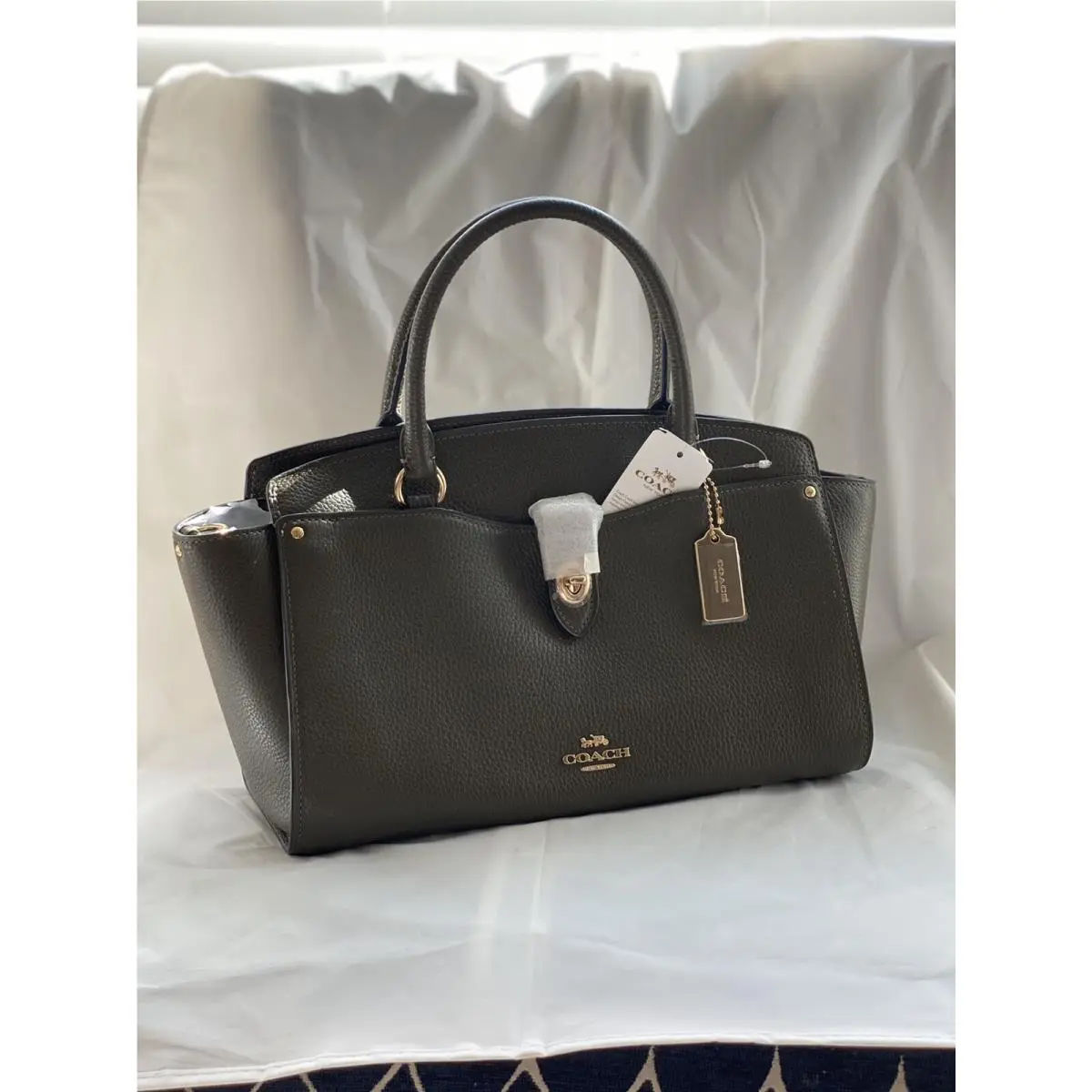 Coach Brie Carryall Satchel 82871 Shoulder Bag Tote