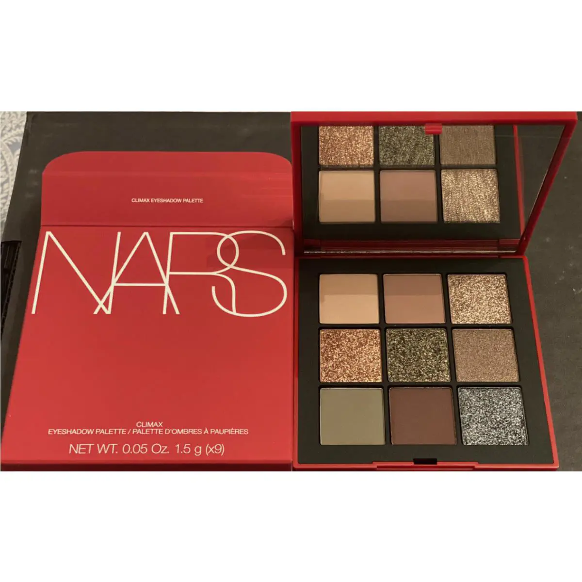 Nars Climax Eyeshadow Palette 1.5 G x9