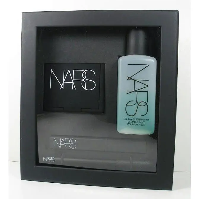 4pc Nars Black Eye Set Pandora Shadow Mascara Liner Pencil Eye Makeup Remover