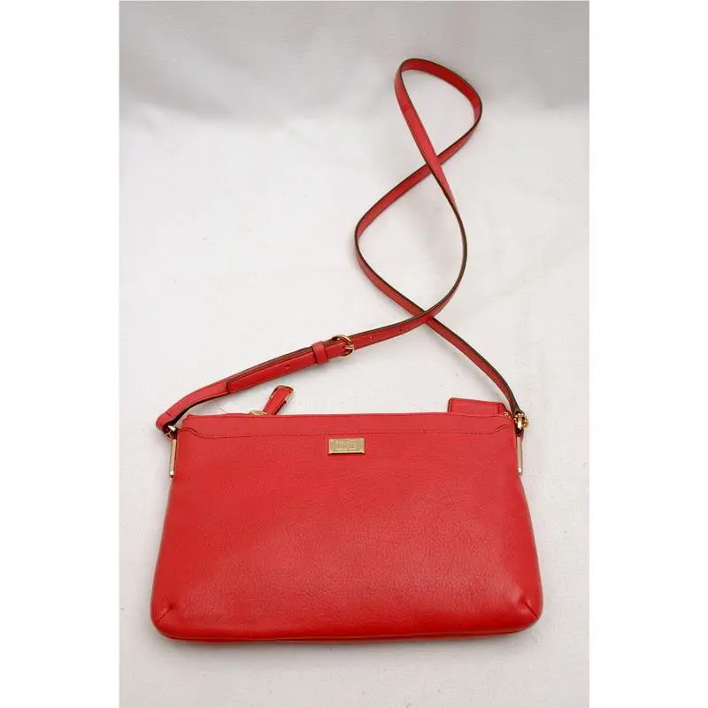 Coach Madison Pebbled Leather East West Swingpack 49992 Loganberry