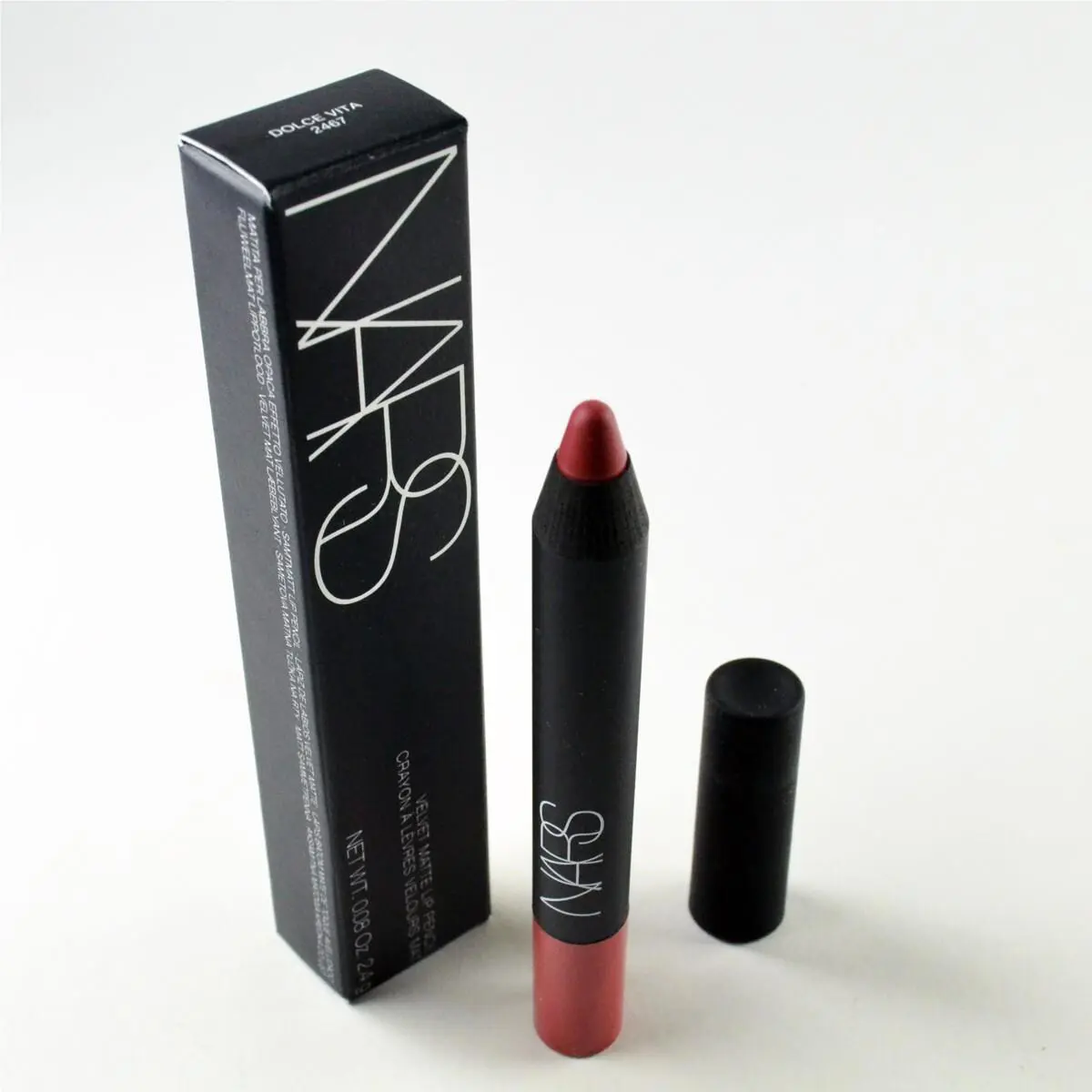 Nars Velvet Matte Lip Pencil Dolce Vita 2467 - Size 0.08 Oz. / 2.4 g