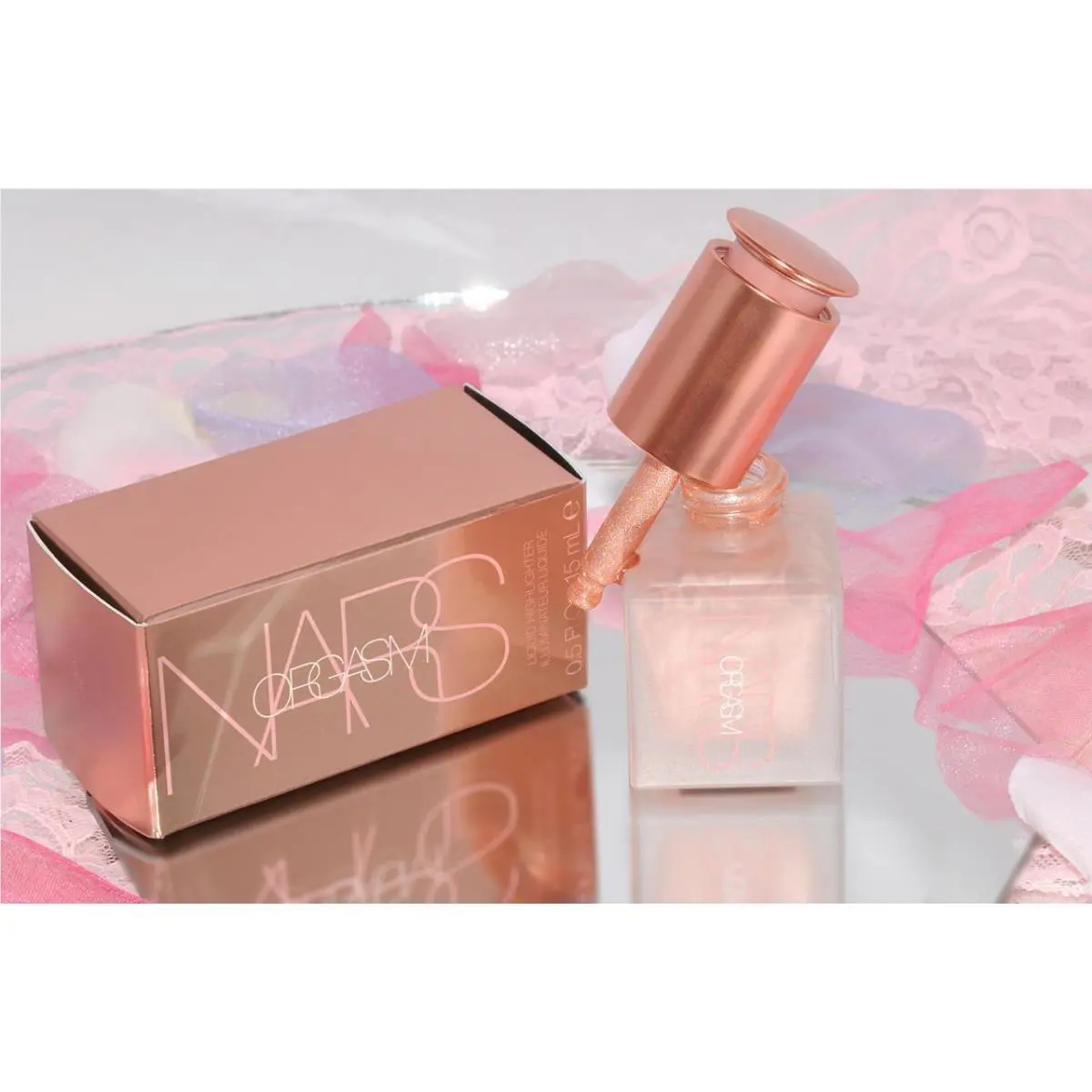 Nars Orgasm - Liquid Highlighter 0.5 oz Limited Edition 3997 Htf