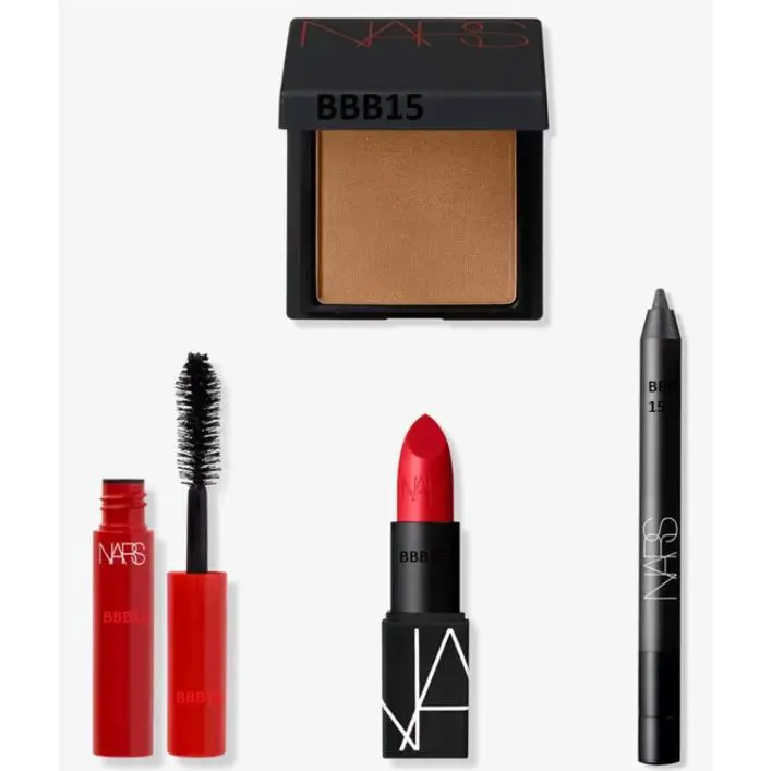 Nars 4 Piece Mini Makeup Set For Eye + Face + Lip