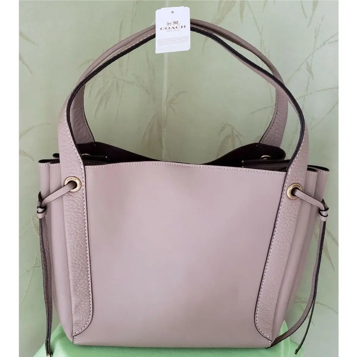 Coach Harmony Hobo Bag Glovetan/buffalo Emb. Leather:nwt See Note Stone 79471