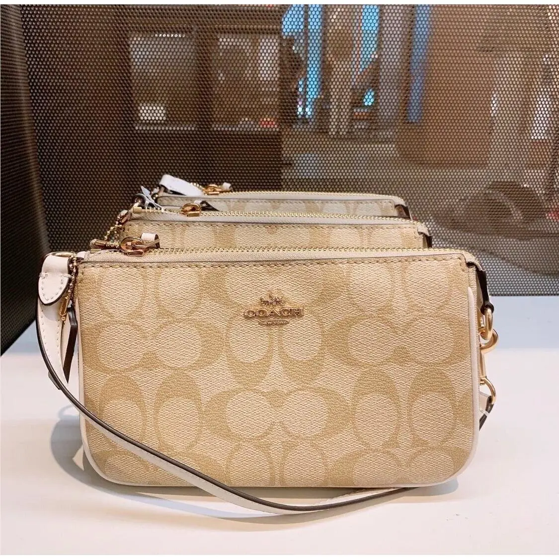 Coach Nolita 19 In Signature Canvas