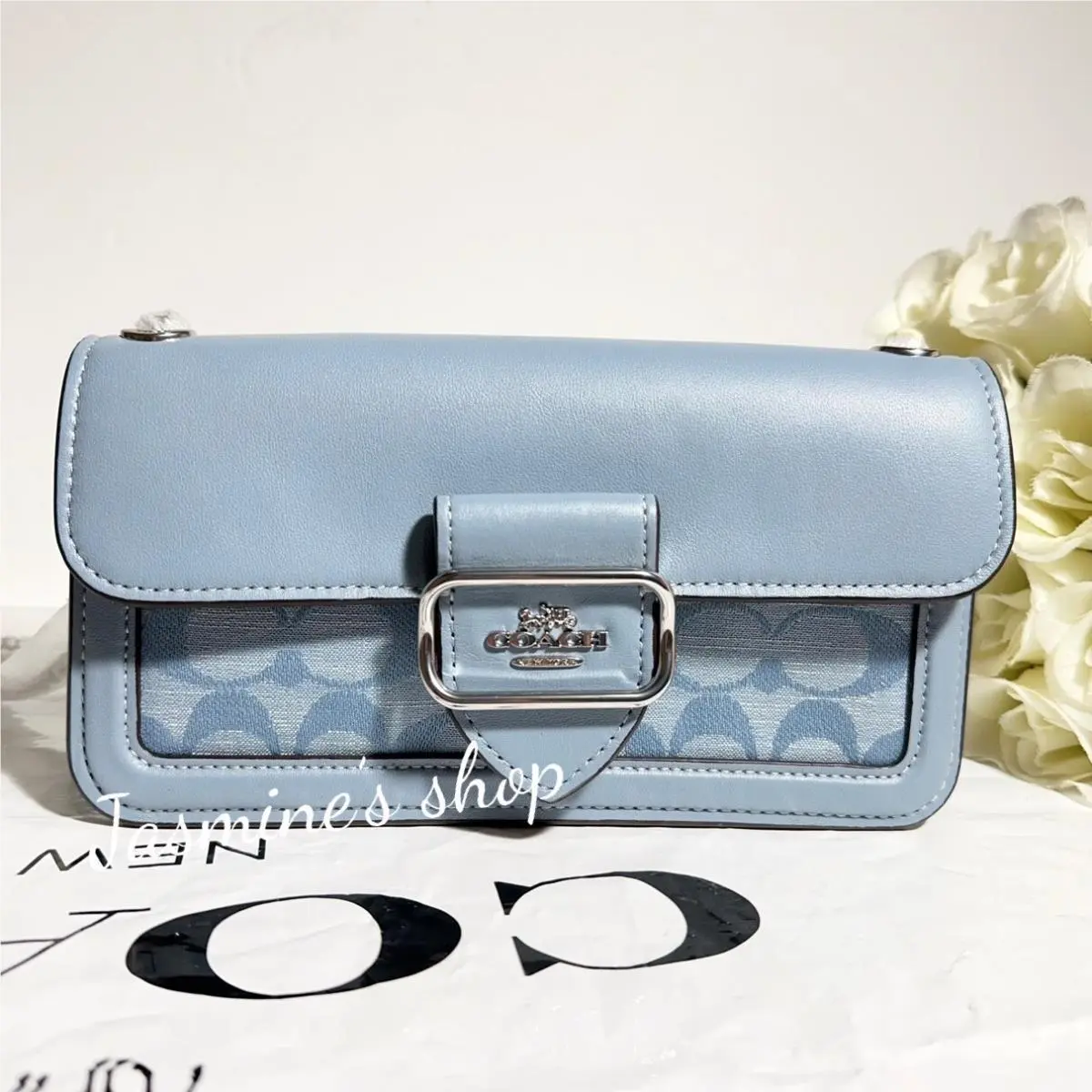 Coach Morgan Crossbody In Signature Chambray CH150