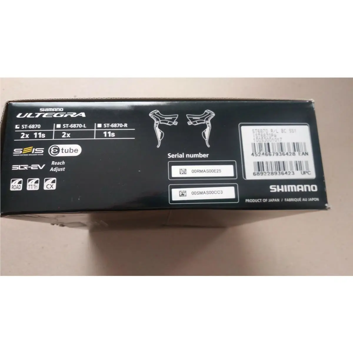 Shimano  - Ultegra Di2 - Ultegra - IST6870PA - Black (UPC: 0689228936423) 2