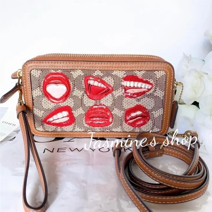 Coach X Tom Wesselmann Kira Crossbody In Signature Textile Jacquard CA231