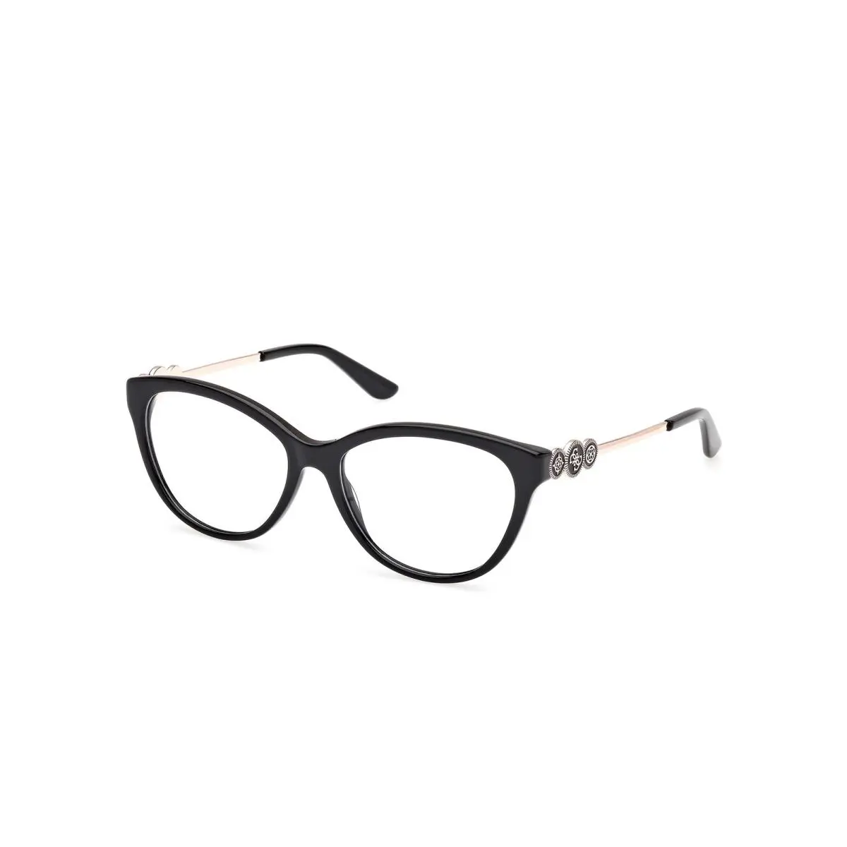 Guess GU 50230 GU50230 Shiny Black Shiny Black 001 Eyeglasses