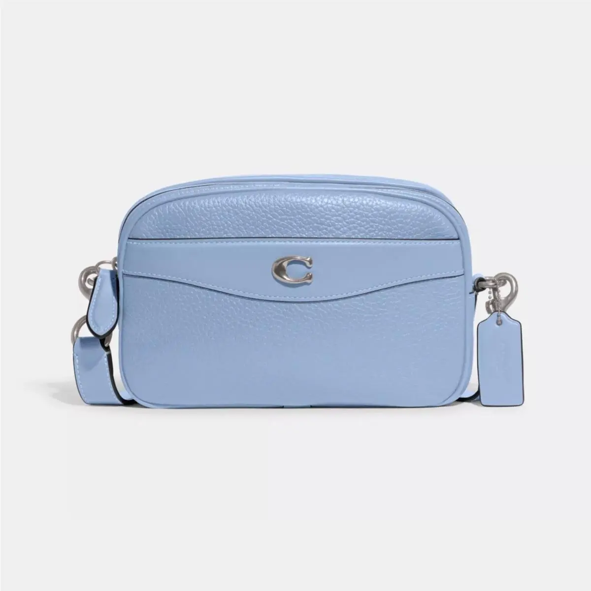 Coach Camera Bag Silver/pool CC386