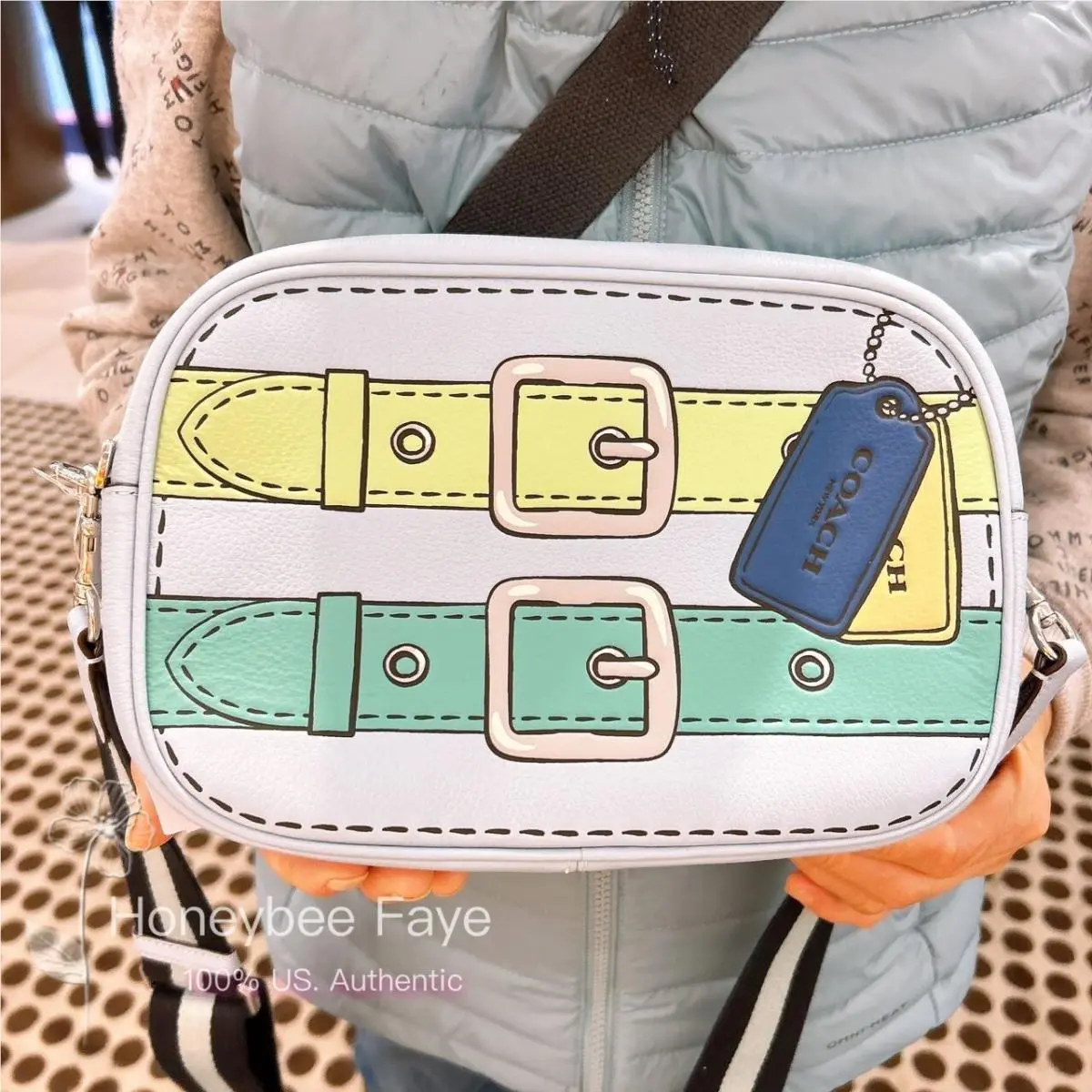Coach Jamie Camera Bag with Trompe L`oeil Print CH170