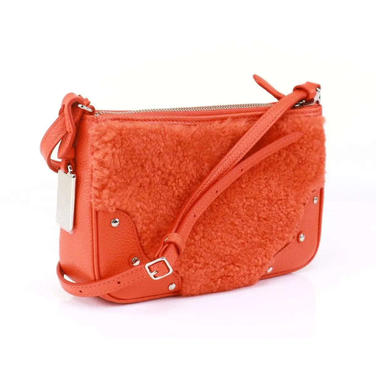 Coach Nolita Sherling Crossbody Bag Blood Orange Limited Edition