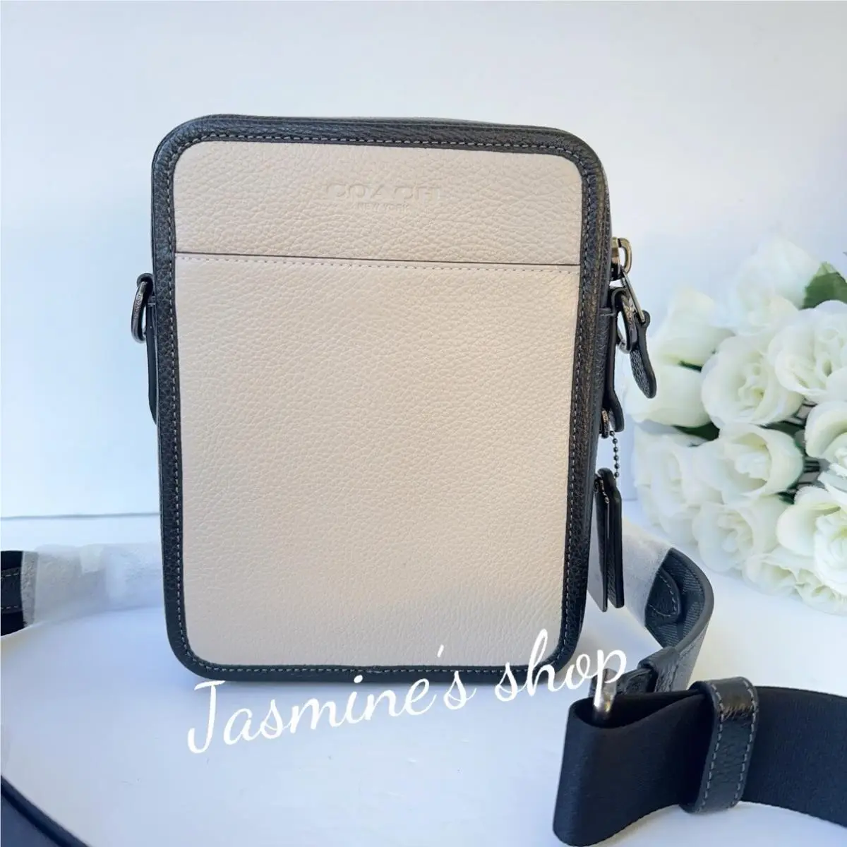 Coach Sullivan Crossbody In Colorblock with Signature Canvas CU200