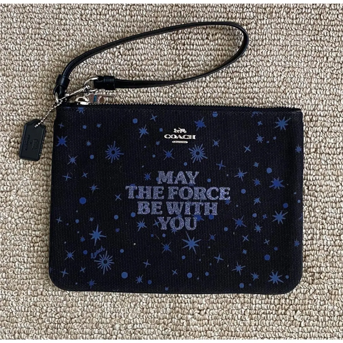 Star Wars X Coach Gallery Pouch May The Force BE with You 88485