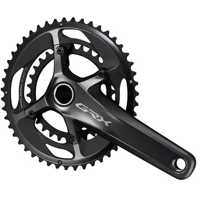Shimano  - Shimano GRX - GRX - FC-RX810-2 - Black (UPC: 0192790448589) 0