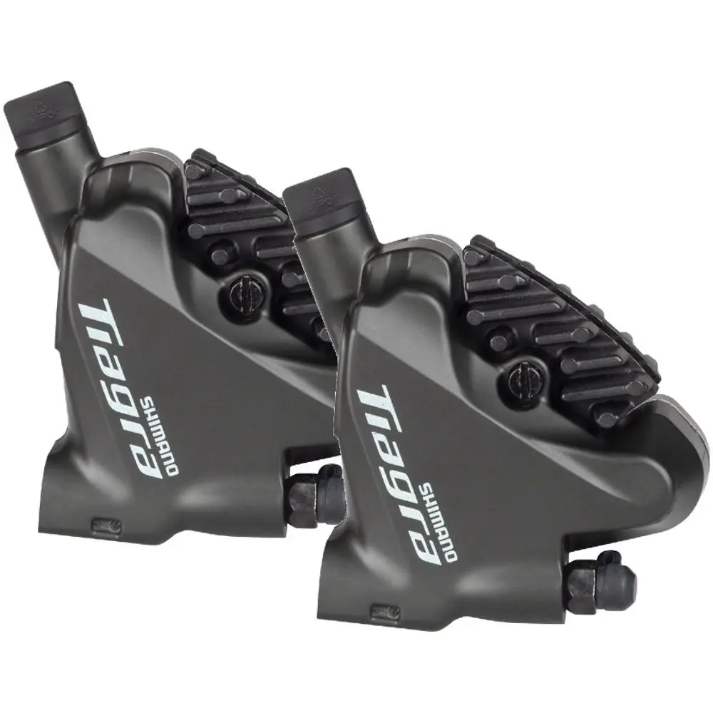 Shimano Tiagra BR-4770 Flat Mount Hydraulic Disc Brake Calipers with Resin Pads