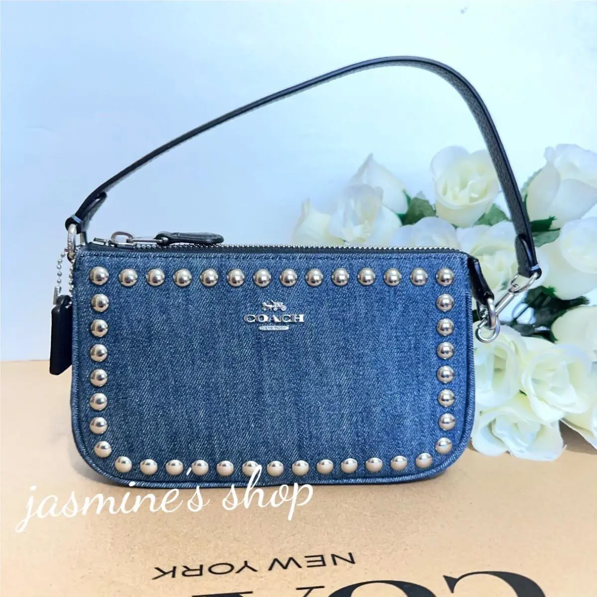 Coach Nolita 19 with Rivets CM251