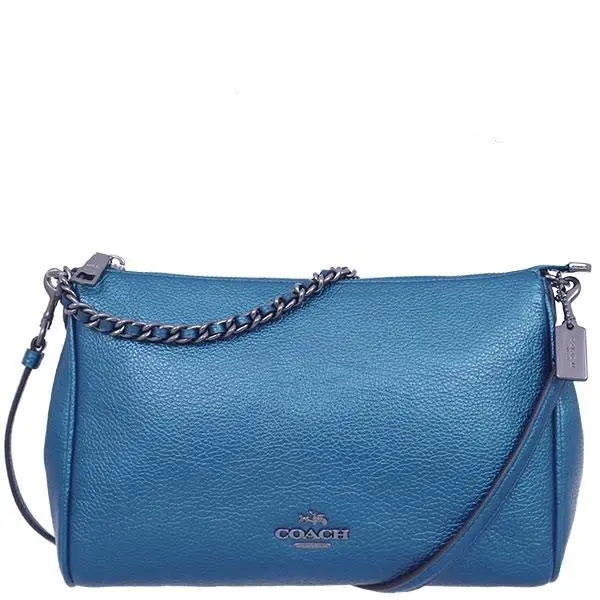Coach Python Carrie Crossbody Bag F35059 Im/ Oxblood 1 Marron