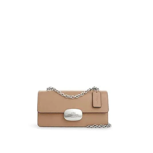 Coach CP008 Sv/tp Eliza Flap Crossbody Bag
