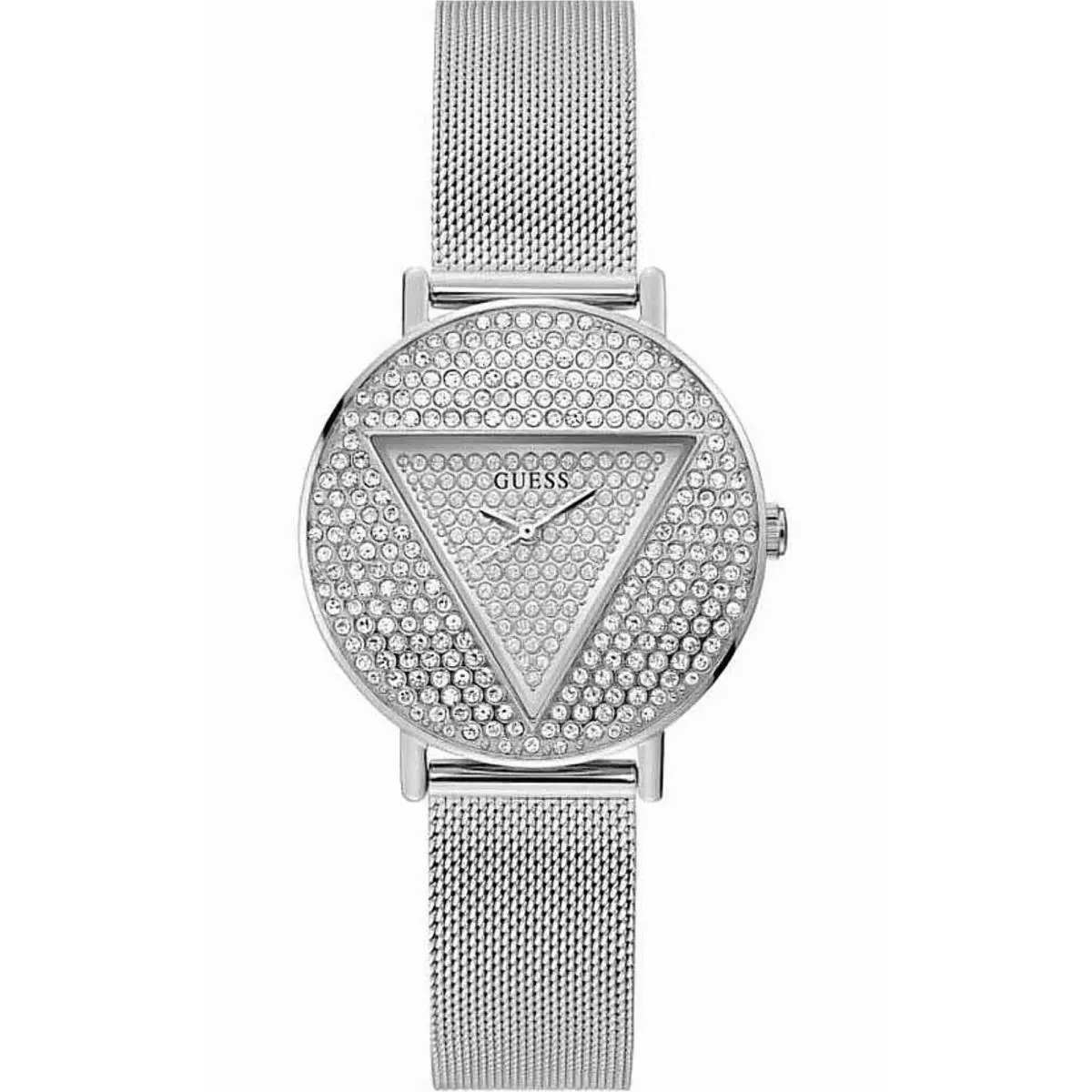 GW0477L1 Women`s Steel Elegant Crystallized Glitz Watch by Guess