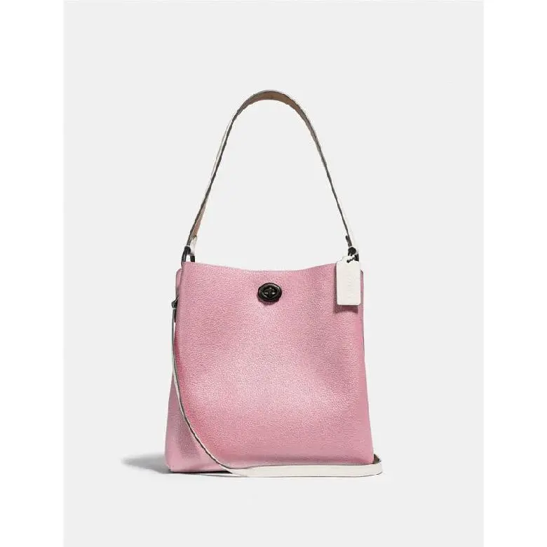 Coach 89100 Charlie Bucket Bag In Colorblock Pewter/aurora Multi Msrp: