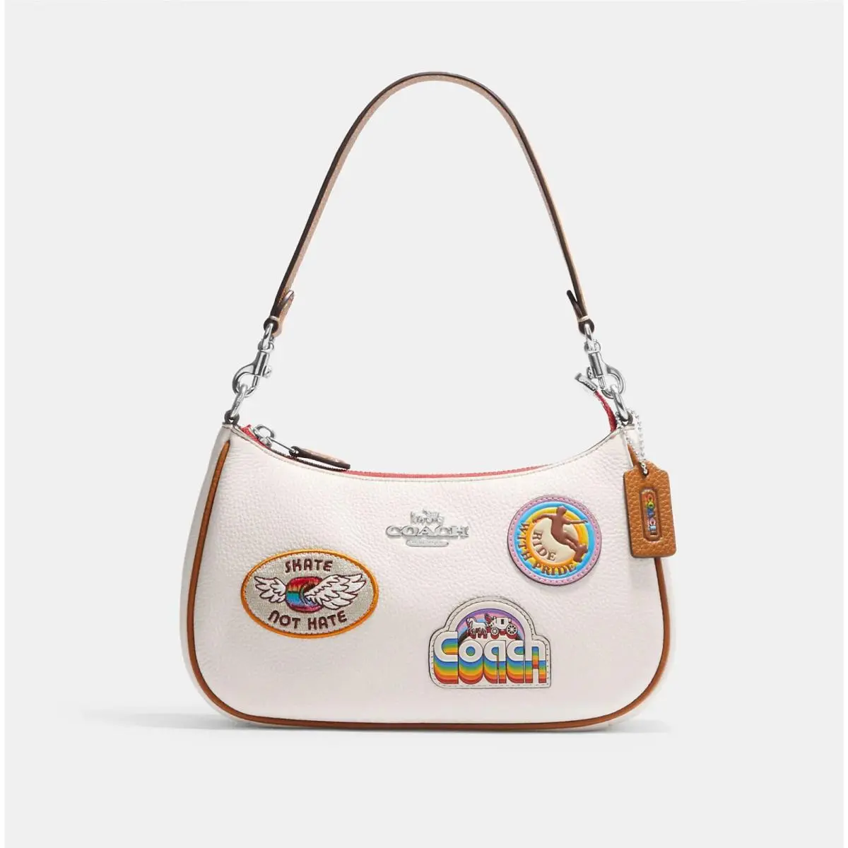 Coach Teri Shoulder Bag with Patches CJ604
