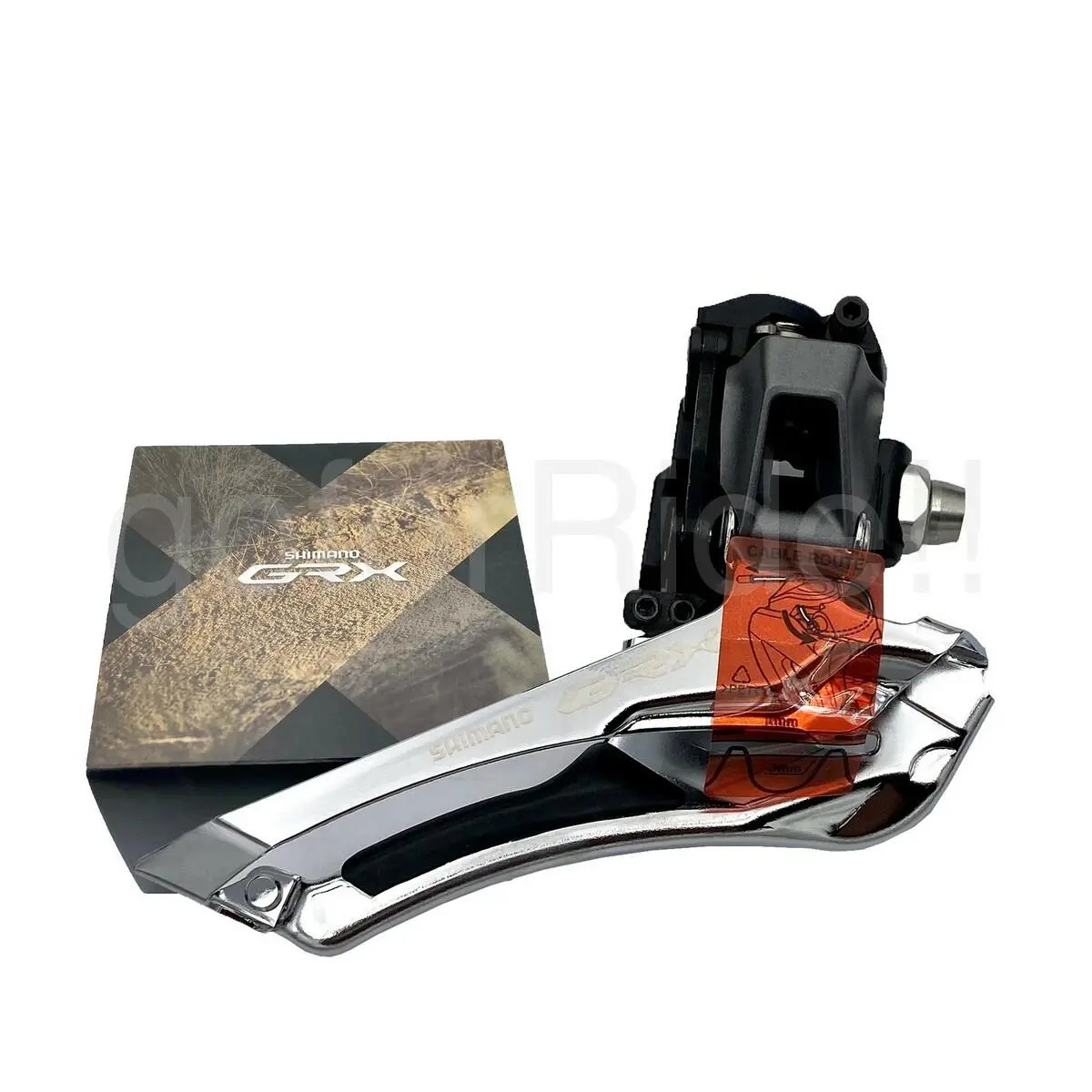 Shimano Grx FD-RX810-F Front Derailleur Brazed-on Gravel Bike 2x11-Speed
