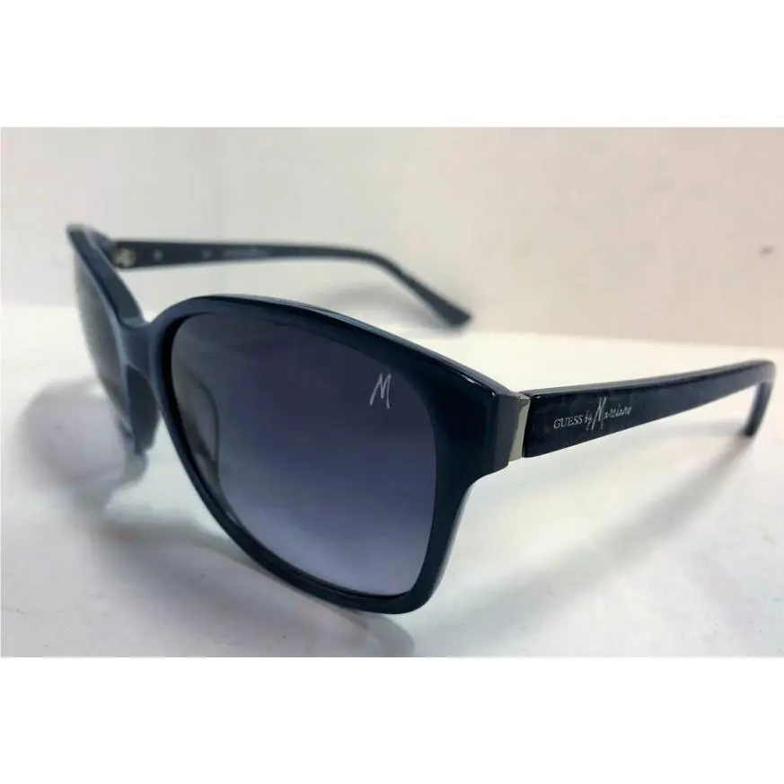 Guess Sunglasses Marciano GM704 BL-35 Blue Frame Gray Lens 59MM
