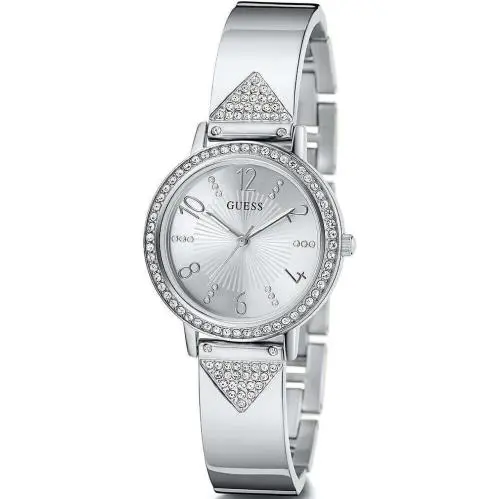 Guess Tri Luxe GW0474L1 Silver Stainless Steel Womens Quartz Watch
