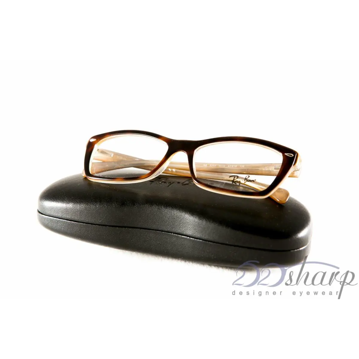 Ray Ban Eyeglasses-rb 5255 5075 53 Top Havana ON Transparant