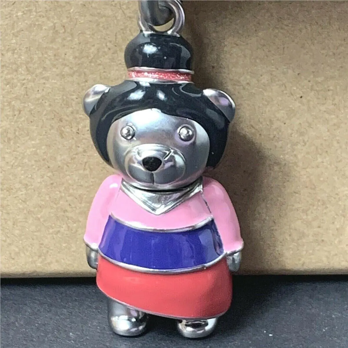 Coach x Disney Mulan Key Ring/fob Charm 7532
