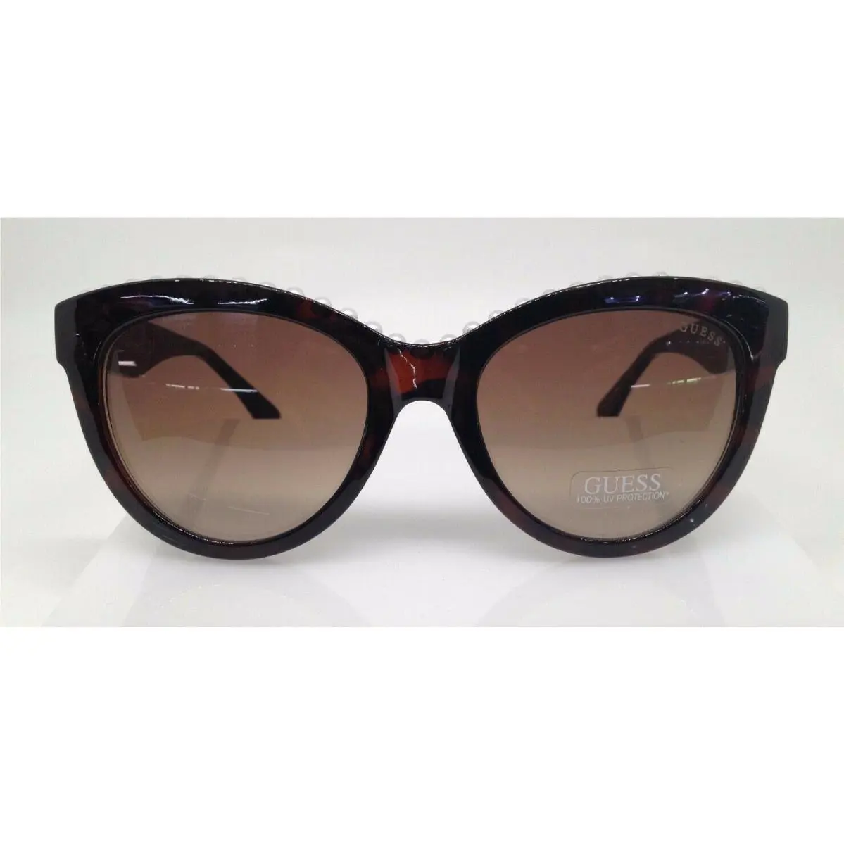 Guess GF6068 Tortoise 52F Plastic Cat Eye Sunglasses 54-21-140 Store Display