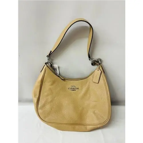 Coach Leather Teri Hobo Bag in Sandy Beige CJ517