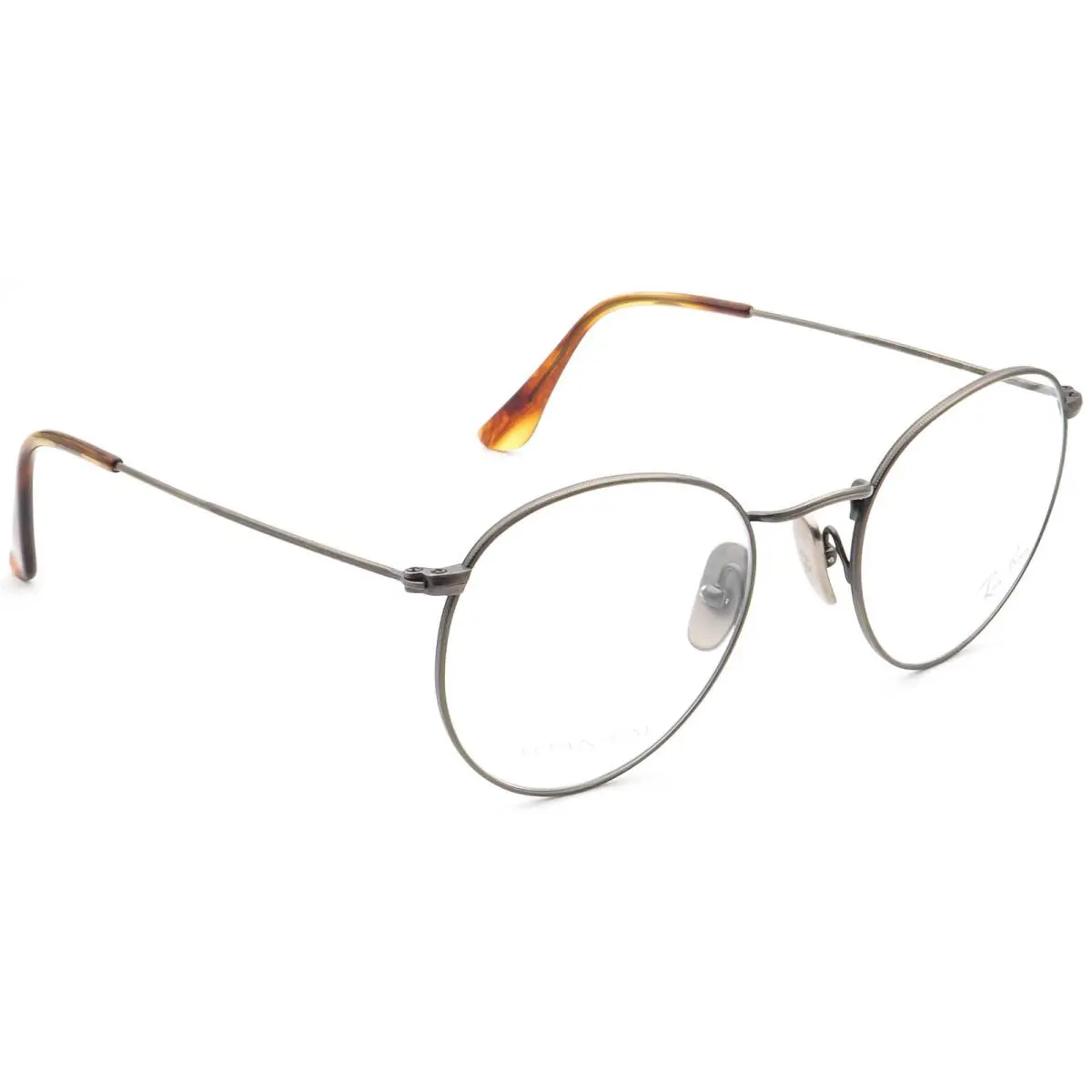 Ray-ban Eyeglasses RB 8247V Round 1223 Titanium Gunmetal Round Japan 50 21 140 by Ray-Ban
